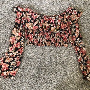 Fluttery Kimchi Blue Blouse